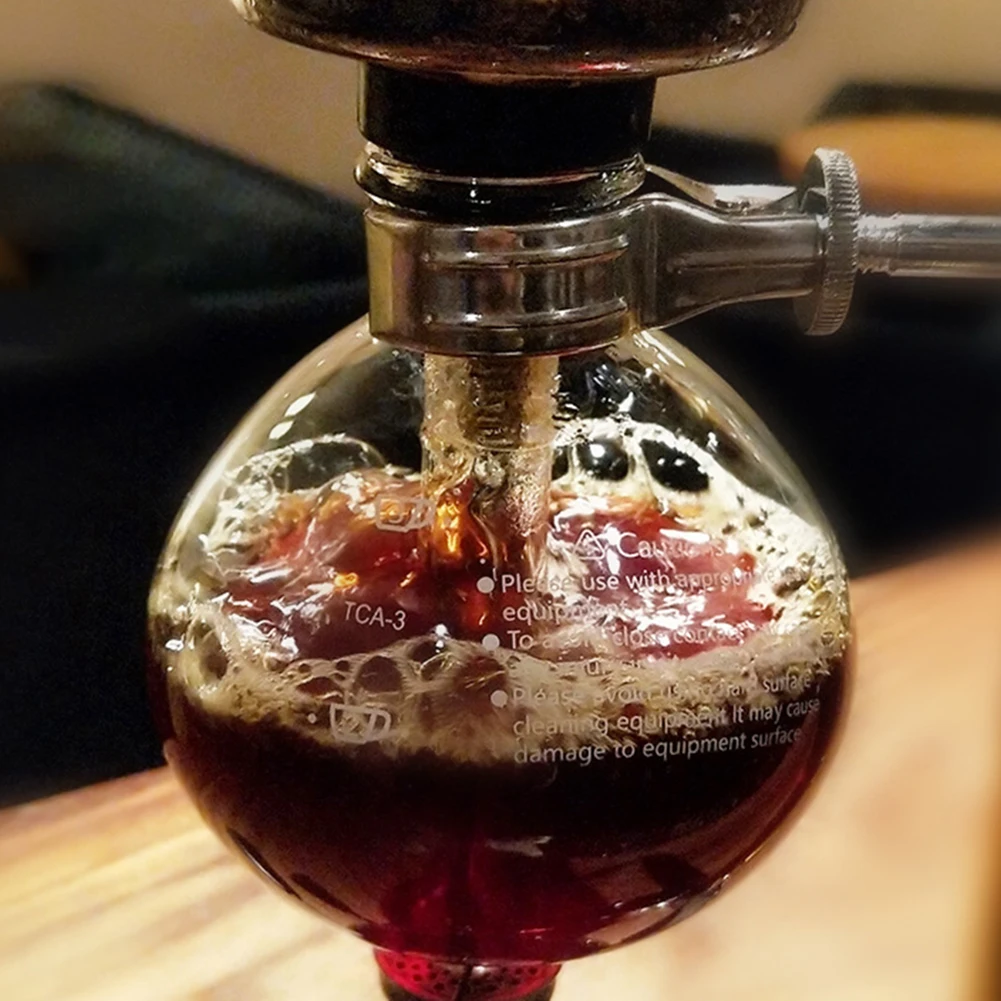 Классический сифон кофемашина стеклянный горшок пластиковая домашняя сделай