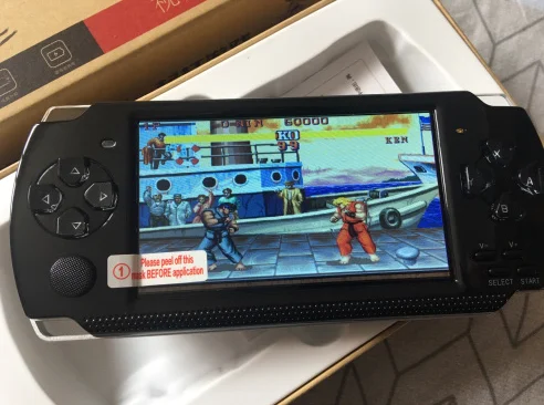 NEW 4.3 Inch X6 Handheld Game Console Support 128 Bit Nostalgic Retro Game Player For Children Game Giftx6 handheld Game Console 4.3 inch screen mp4 player MP5 game player real 8GB support for psp game,camera,video,e-book