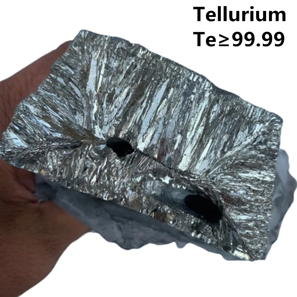 

Tellurium Ingot 99.99% High Purity Tellurium Metal Lumps 4N Tellurium Block