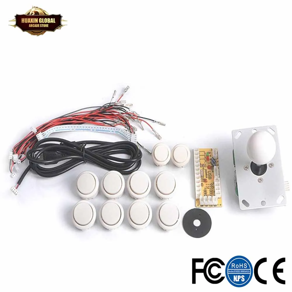 Игры DIY наборы деталей USB энкодер для ПК Sanwa Джойстик и Китай кнопки|Игры с