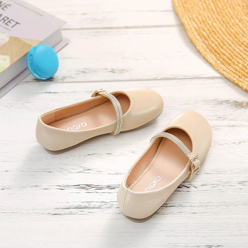 Весна 2020 Детская обувь принцессы для маленьких девочек Розовые туфли из