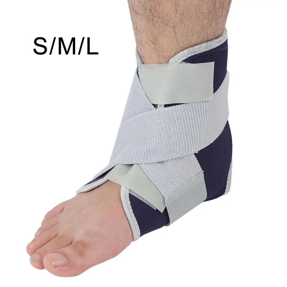 1 шт. Регулируемый дышащий поддержка лодыжки растяжения перелом стопы протектор