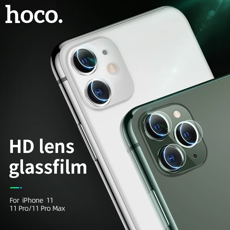 Защитное стекло HOCO V11 3D закаленное для iPhone 11 прозрачное объектива камеры Pro