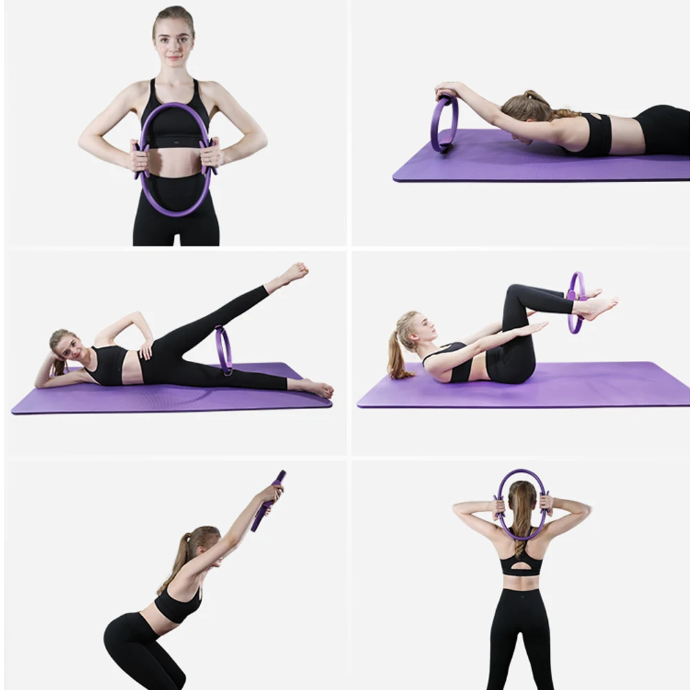 Набор пилатеса для йоги волшебное кольцо спорта женщин фитнеса кинетическое