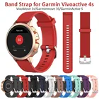 Ремешок для часов Garmin Vivoactive 4sVivoMove 3sGarminmove 3s, спортивный, из стали, 36 мм
