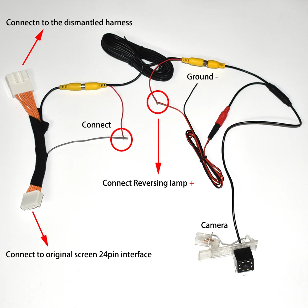 ZJCGO Автомобильная камера заднего вида для парковки обновленный оригинальный
