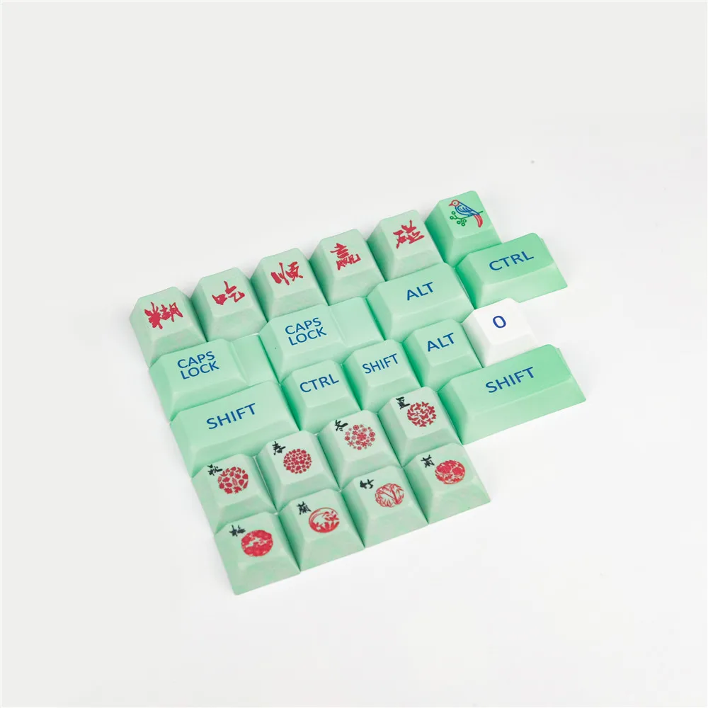 Колпачок для клавиш Маджонга s PBT 1 комплект колпачок с подставкой MX Switch