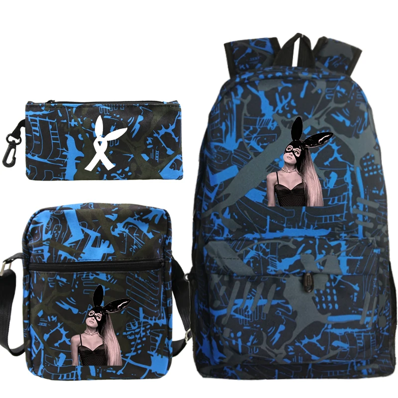 bagpack 3 Модная сумка Mochila Ariana Grande, рюкзак с принтом, школьная сумка для мальчиков и девочек, сумка для путешествий/ноутбука, сумка с ручкой через плечо, сумка - Цвет: bagpack 3