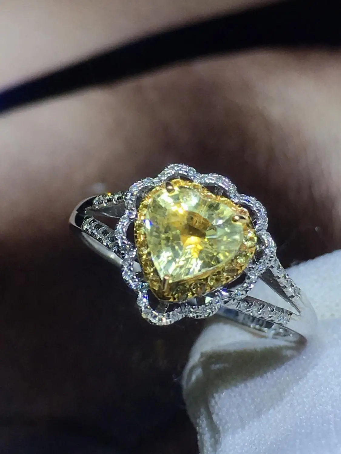 Ювелирные изделия из натурального белого золота 18 К 100% натуральные неровные