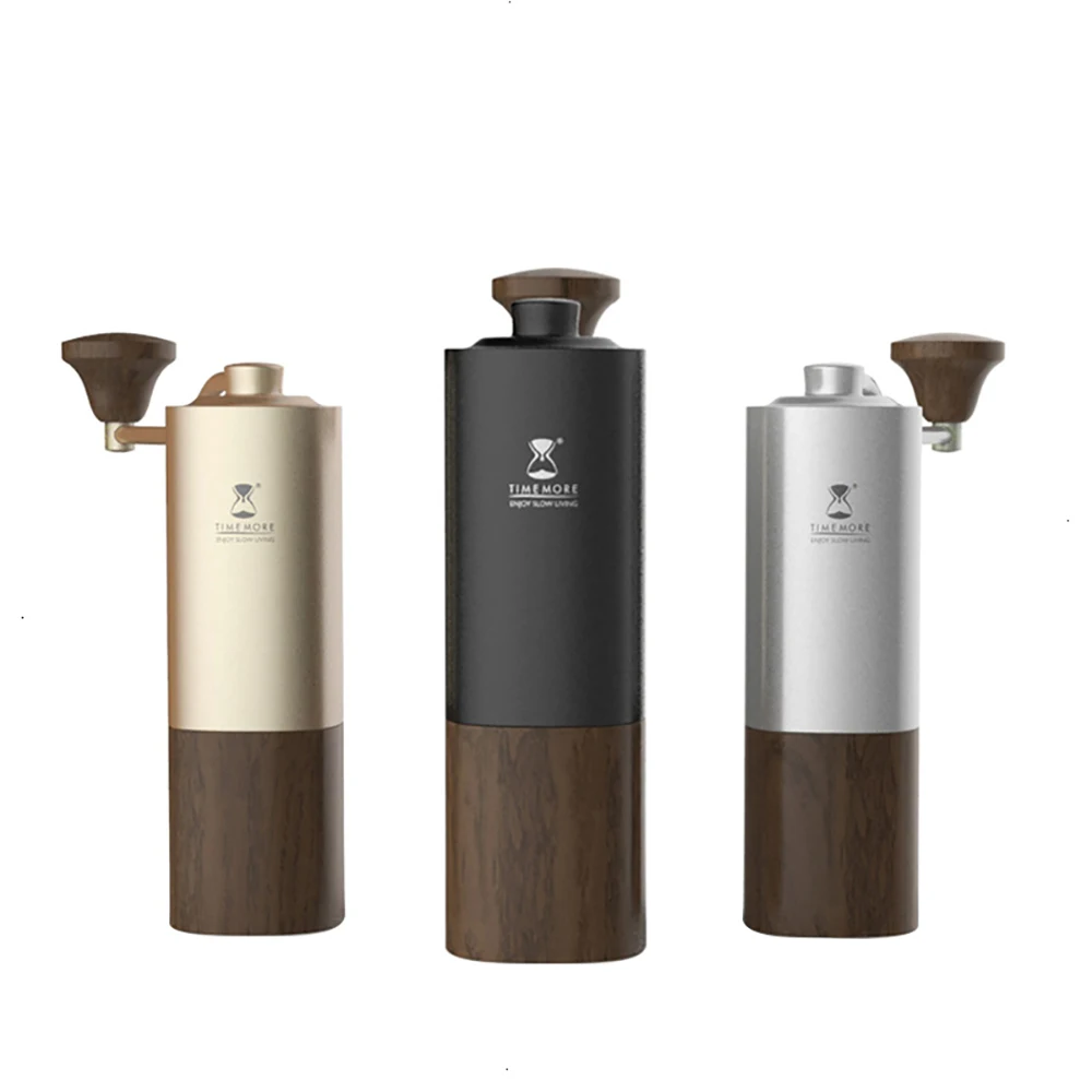 Кофемолка Timemore Chestnut G1 из Нержавеющей Стали Портативная кофемолка алюминиевая