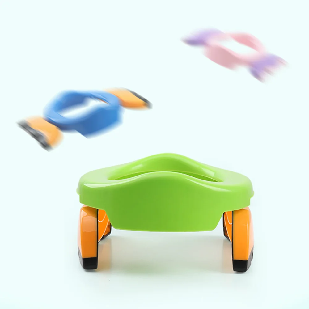 Горячее предложение 2 в 1 портативный для малышей ночные горшки складные