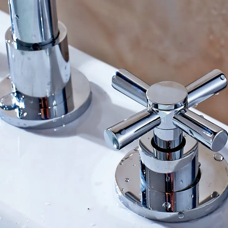 Смеситель для ванной комнаты смеситель раковины с 3 отверстиями шт. Набор