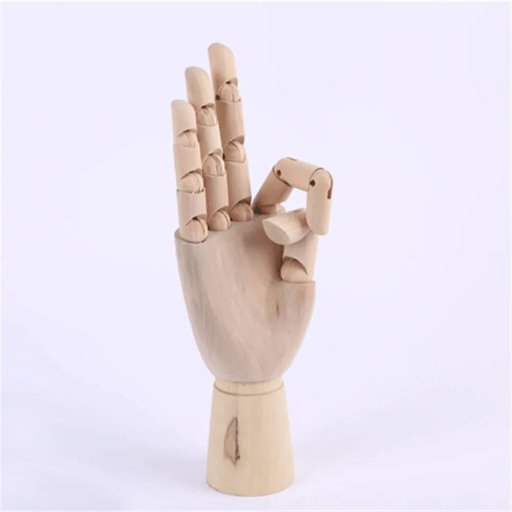 Wooden Hand Drawing Sketch Mannequin Model Human Artist Model Wooden Mannequin Hand Movable Limbs