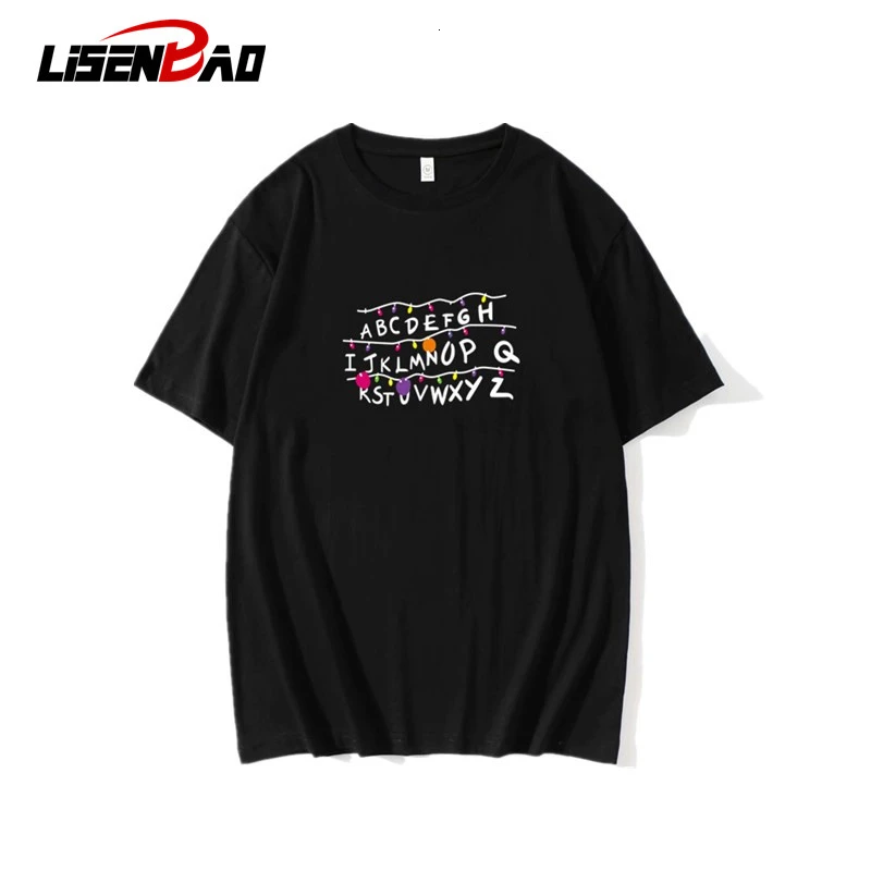 

LiSENBAO 2019 New men T Shirt Solid Color Short Sleeve T Shirts Hip Hop Casual Cotton Men T Shirt Oversized Mens Tees Shirt 1988
