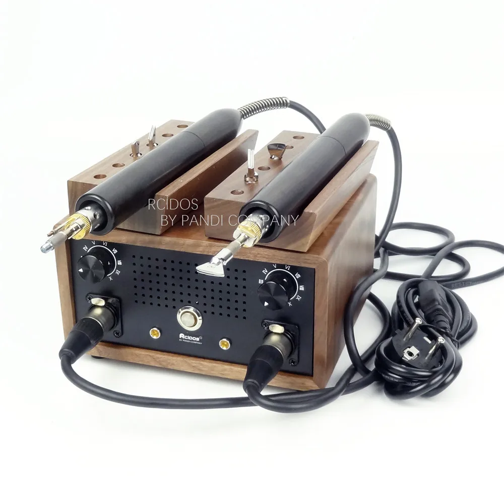 Электрический кожаный резак M3000 RCIDOS ручка и железный наконечник точный контроль