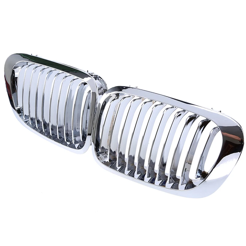 2 Хром Передняя решетка радиатора POSSBAY решетки Стайлинг автомобиля для BMW 3-Series E46