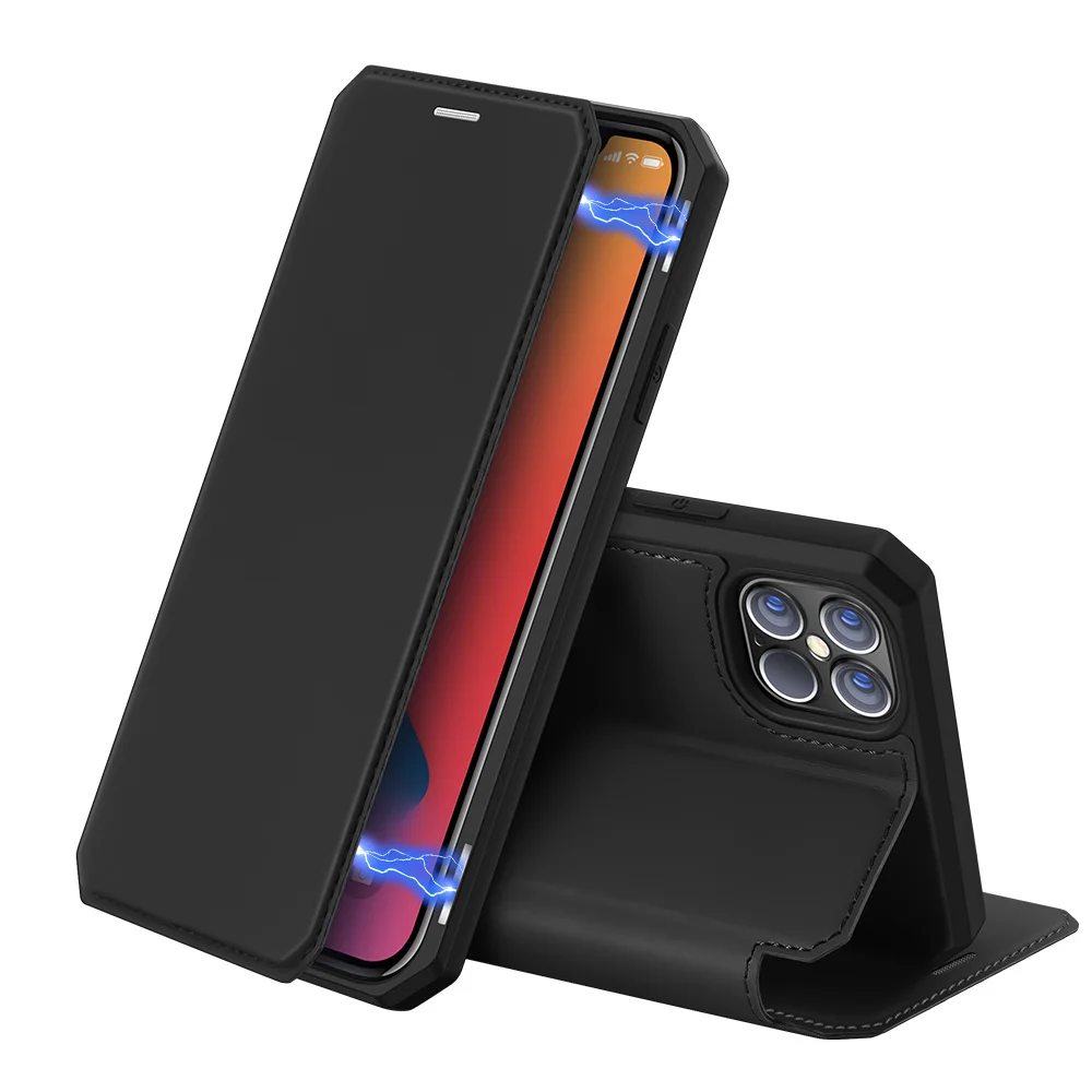 Для Iphone XR X XS 11 Pro Max 7 8 Plus роскошный кожаный магнитный чехол карты с подставкой