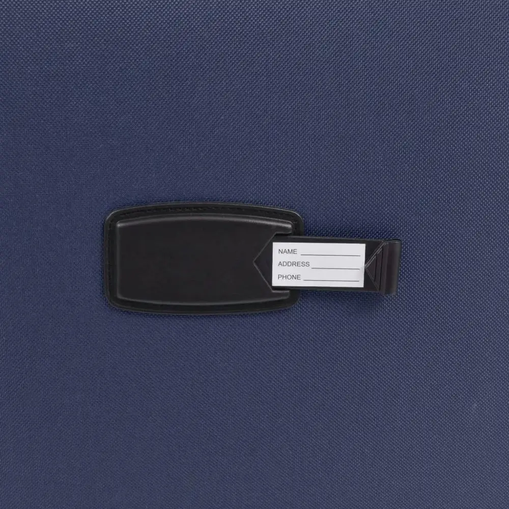 【USA Warehouse】3 Piece Soft Case Trolley Set Navy Blue