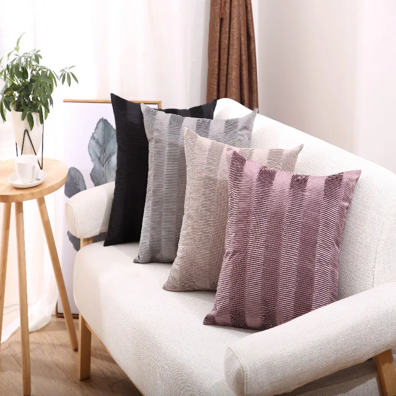 GYK139 однотонные Цвета льняная подушка из хлопка с эффектом чехол (без начинки)