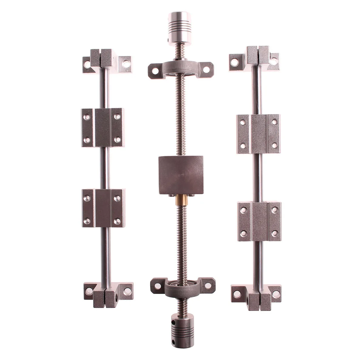 t8 lead screw optical axis od8mm 3d printer guide rail partskp08 bearing bracket housing mounting bracketcoupler d19l25 sk8 free global shipping