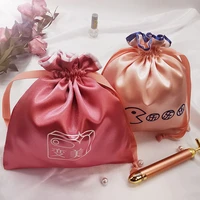 custom logo silk packaging bag beauty products beauty equipment cosmetic jewelry packaging bag 50pcslot