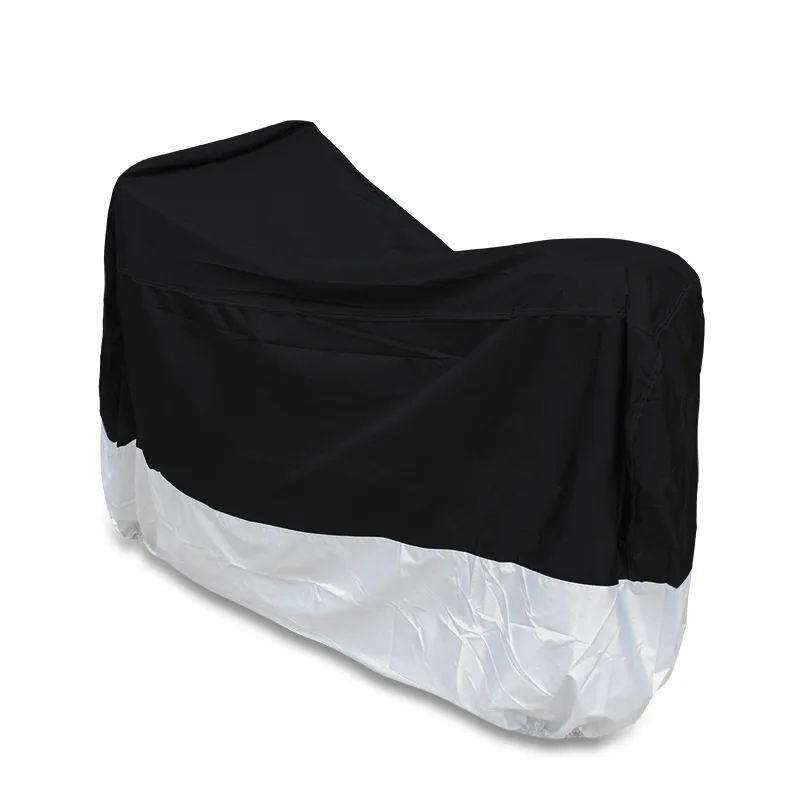 

Upgraded Thickened Battery Car Cover All-inclusive 190T Rainproof And Sunscreen And Dustproof Silver Cloth Motorcycle Cover For