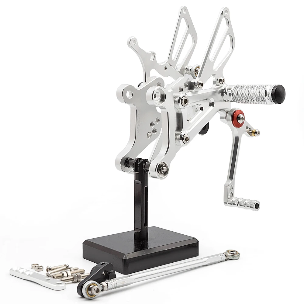 

Задняя подставка для ног и ног для Aprilia RS125 2T RS 125 1996-1999 2000 2001 2002 2003 2004 2005 2006 2007 2008