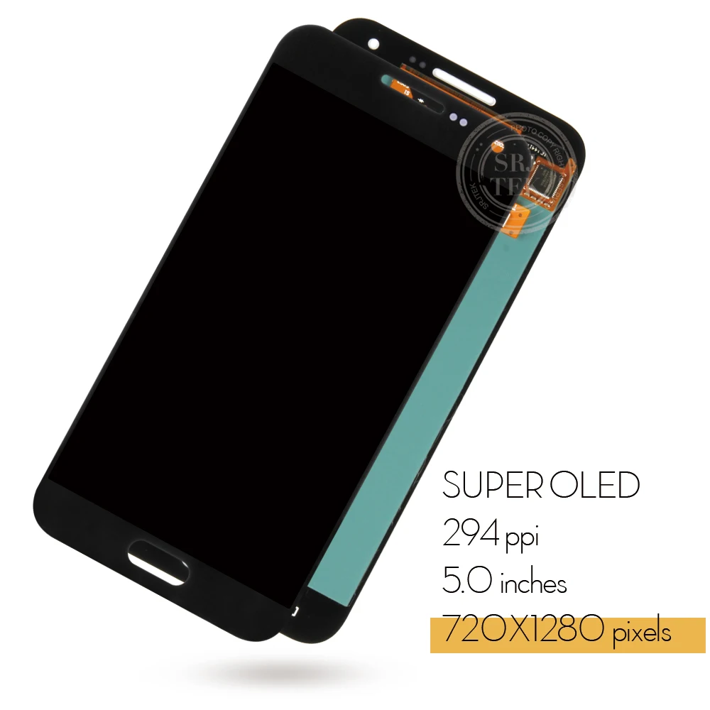 Гарантия OLED ЖК-дисплей для SAMSUNG Galaxy E5 сенсорный экран дигитайзер дисплей E500 E500M E500F