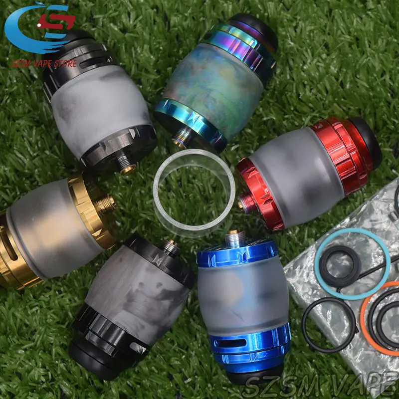 2 шт./лот электронная сигарета RTA 4 5 мл емкость бака с 810 капельным наконечником