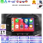 Автомагнитола для Hyundai Santa Fe 2 2006 2007 2008 2009 2010 2011 2012, мультимедийный видеоплеер, навигатор GPS, Android, 2din, без Dvd