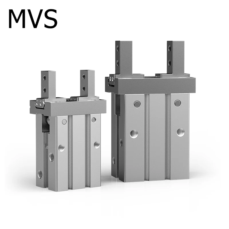 MVS MHZ2 пневматический параллельный захват двойного действия цилиндрические