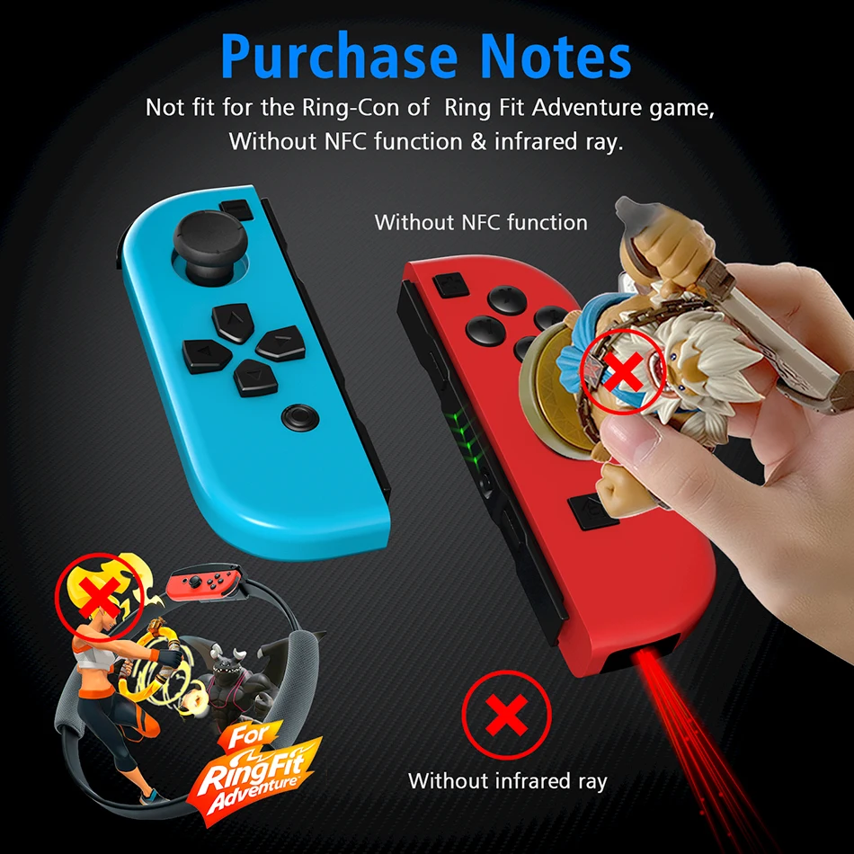 Новые аксессуары для геймпада для Nintendo Switch Joy-Con(L/R) контроллер для переключателя беспроводных джойстиков ремень