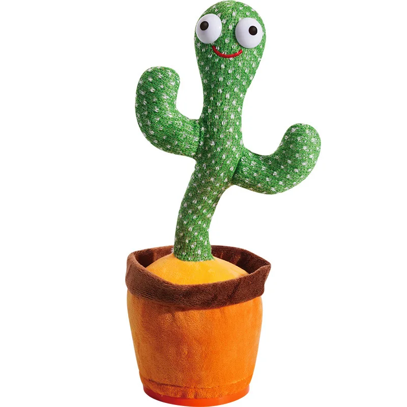 

Dancing cactus can sing demons twisting can talk and shake the same network red funny children's toy girl