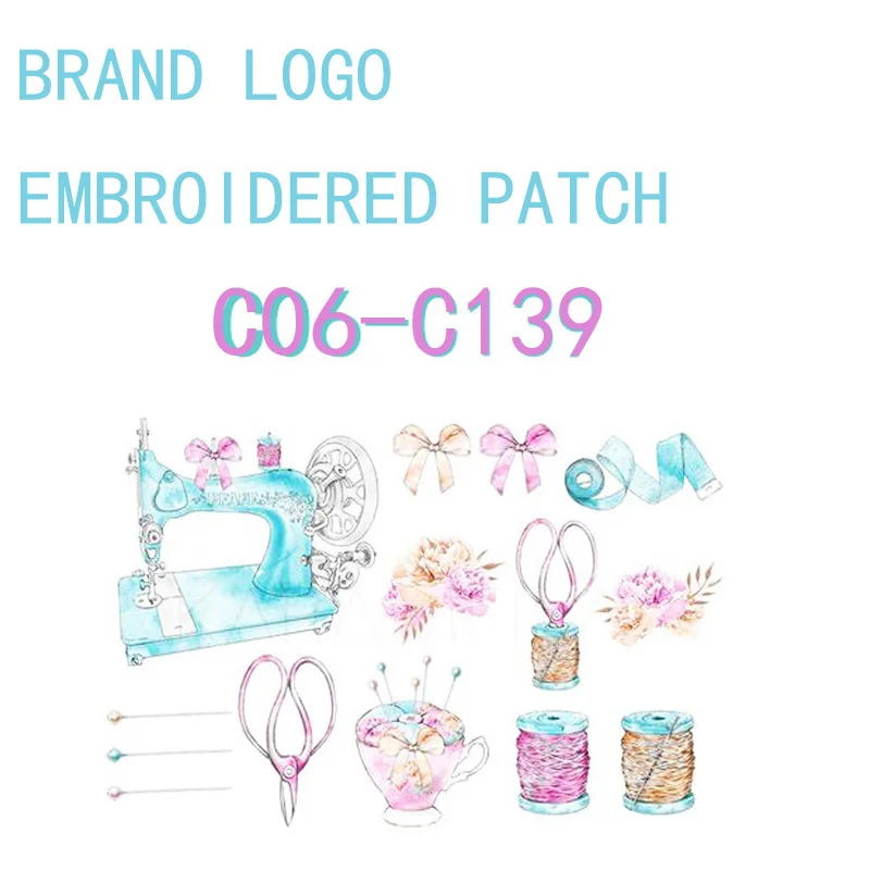 Вышитые патчи с логотипом на одежду |