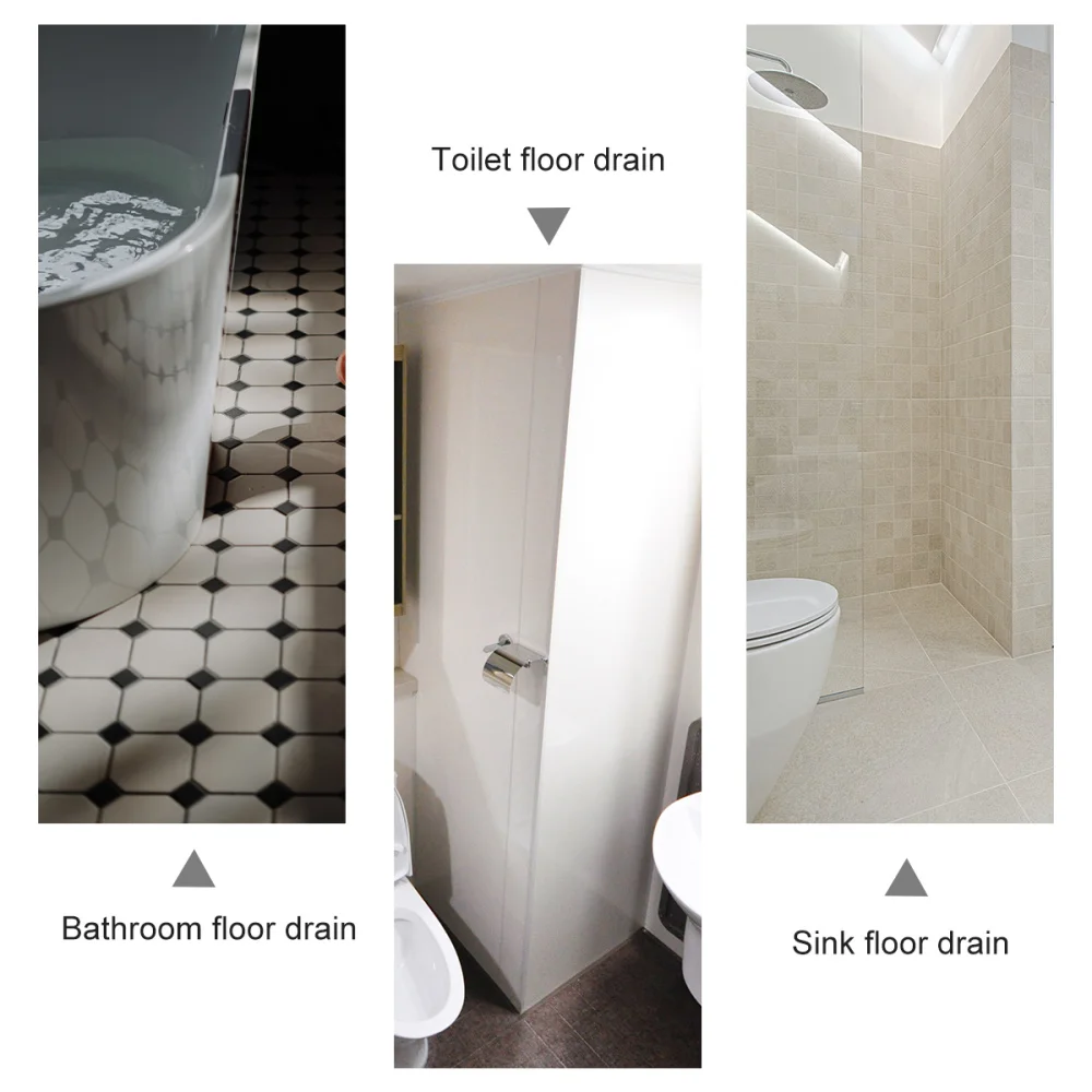 

Stainless Steel Bathtub Drain Cover Suit for Bathroom (Round and Crescent)