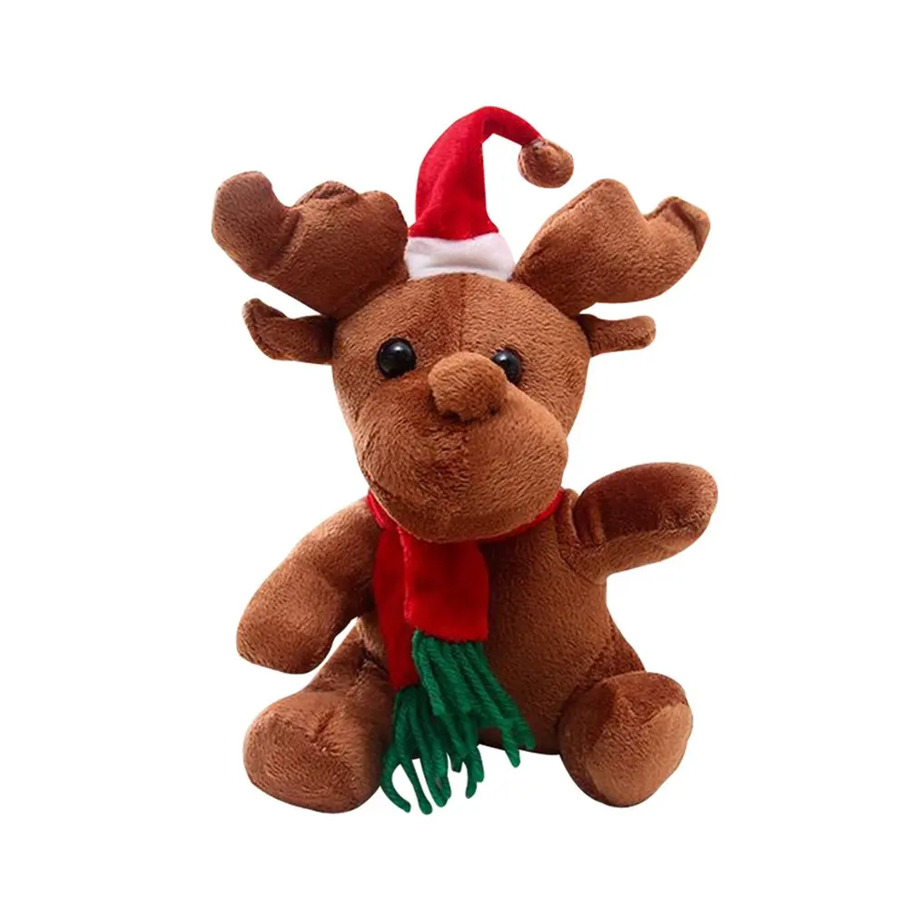 

Christmas Elk Doll Plush Toys Gifts Decorations Small Decorations Musical Dolls