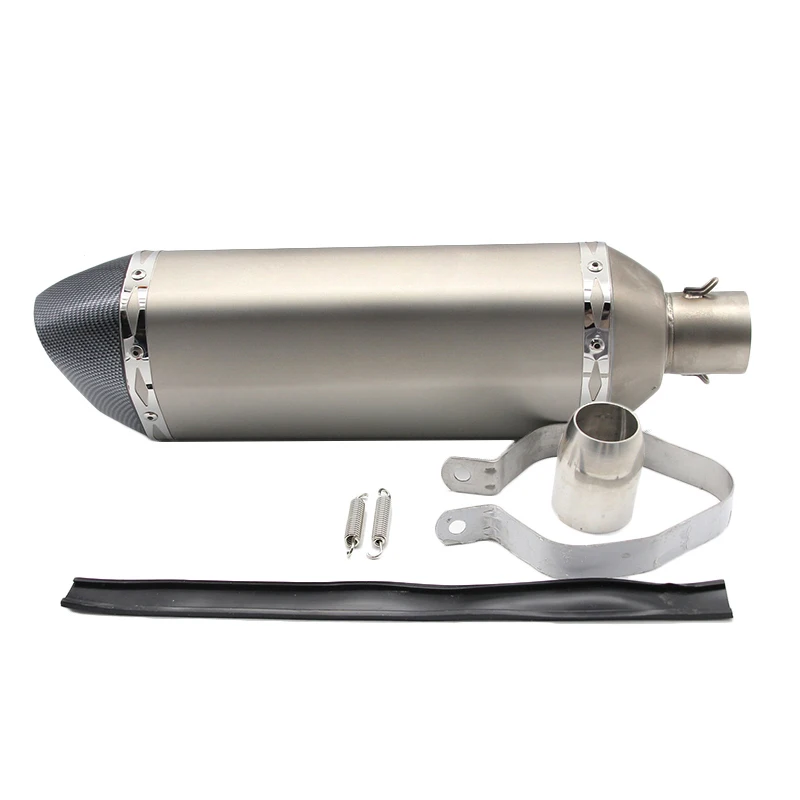 Выхлопной глушитель Alconstar Z750 универсальный модифицированный для мотоциклов и