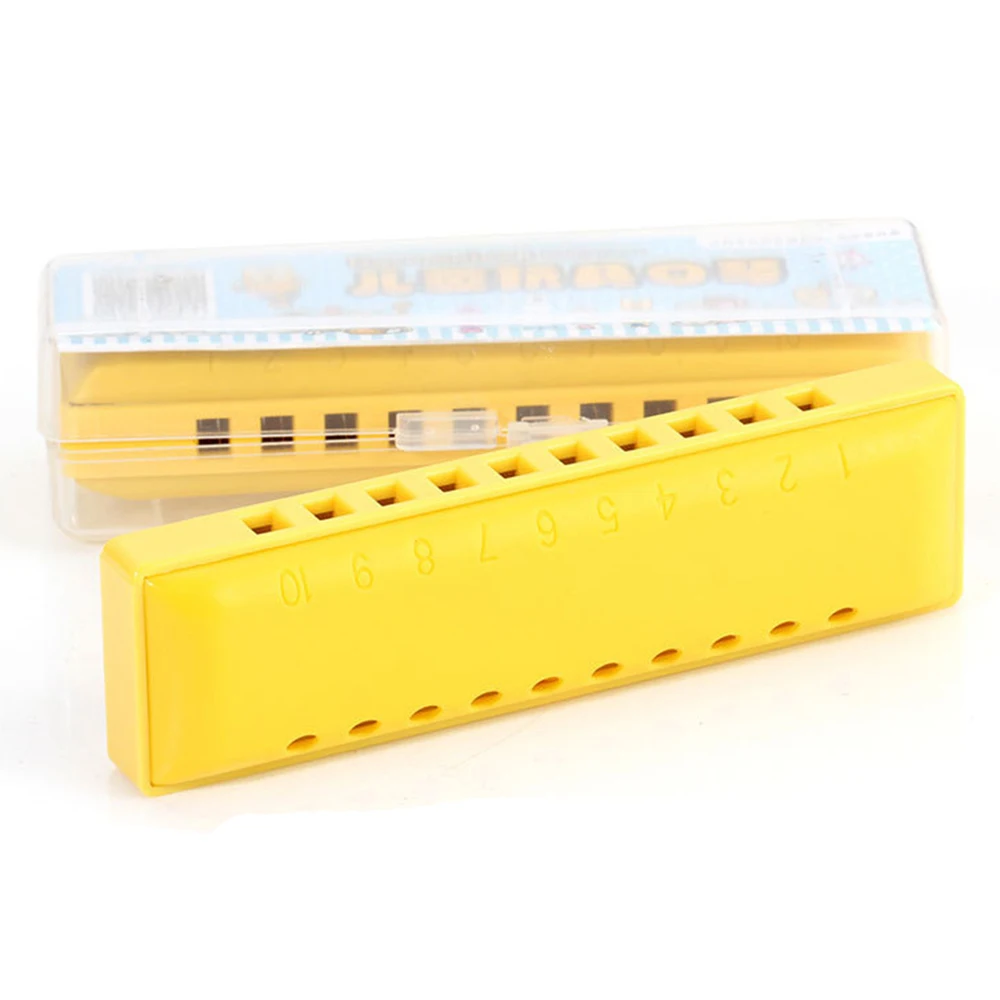 Игрушка для раннего развития с 10 отверстиями пластиковая гармоника рот органный