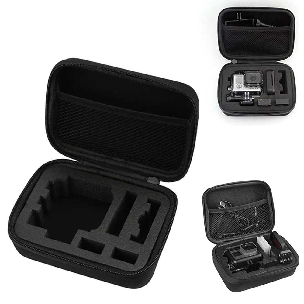 

1Pc Portable Hard Eva Shell Case Box with Foam Inside Shockproof For GoPro Hero MAX 9 8 7 6 4 3 Camera Accessoires