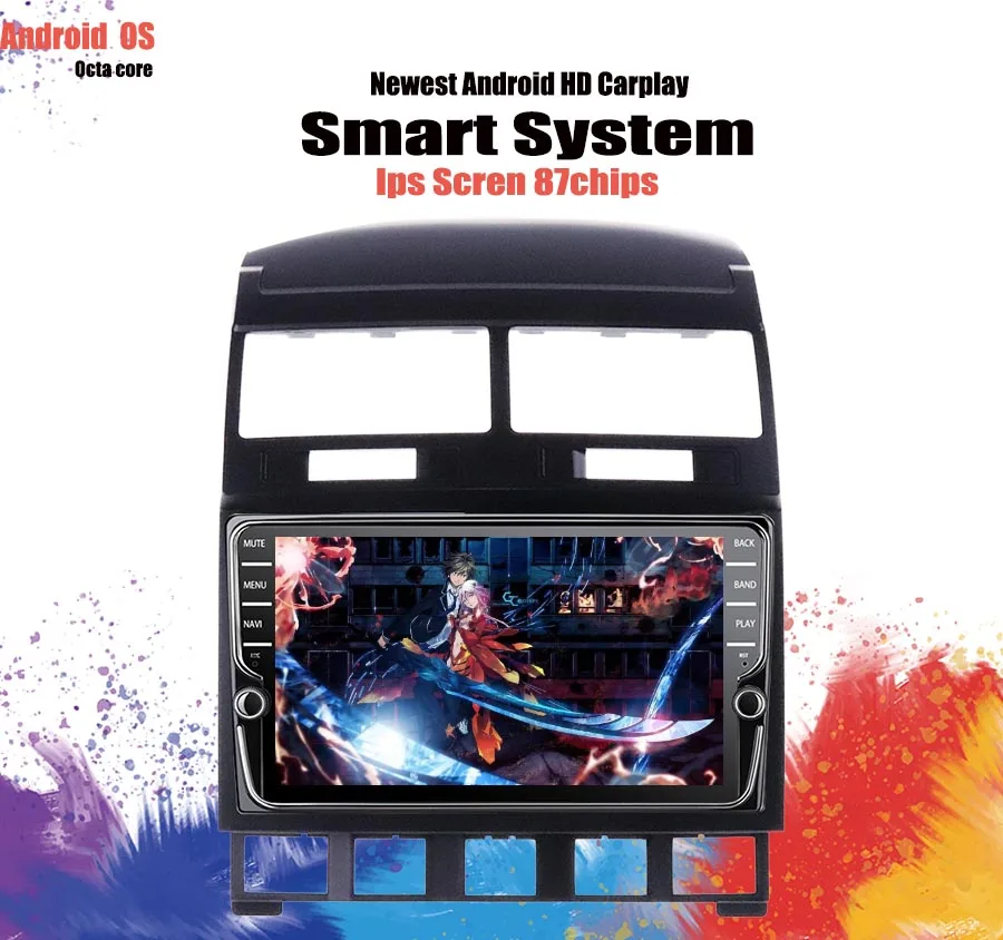 4 Гб + 64 8 дюймов IPS экран Android 10 автомобильное радио Видео Аудио A/V мультимедиа для