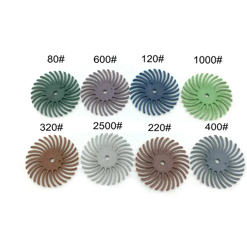 Диск полировальный стоматологический композитный спиральный 8 шт. + 10