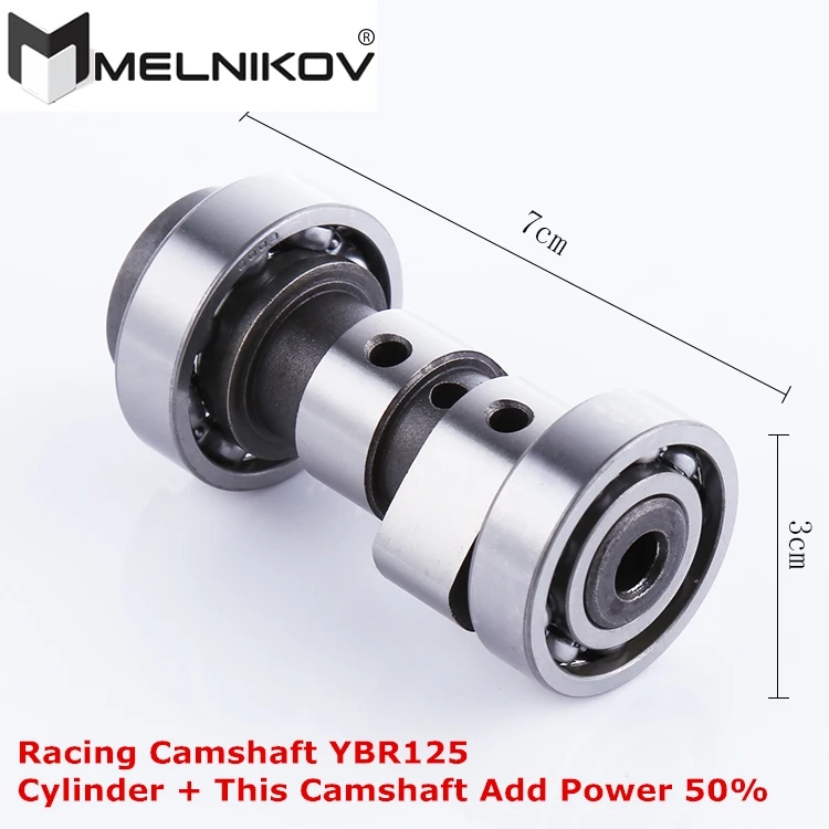 

Бесплатная доставка, гоночный Распредвал YBR125, обновление до гоночного распредвала YBR150cc, дополнительная мощность 30%