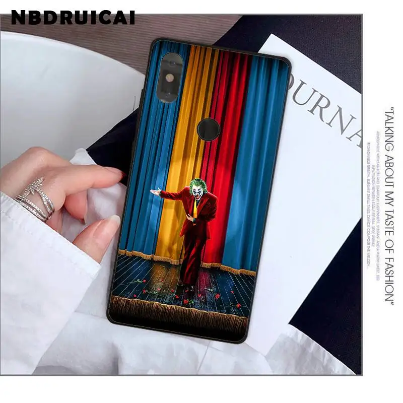 NBDRUICAI Joker фильм 2019 высокое качество телефонный чехол для Xiaomi 8 9 se 5X Redmi 6pro 6A 4X 7 5plus note