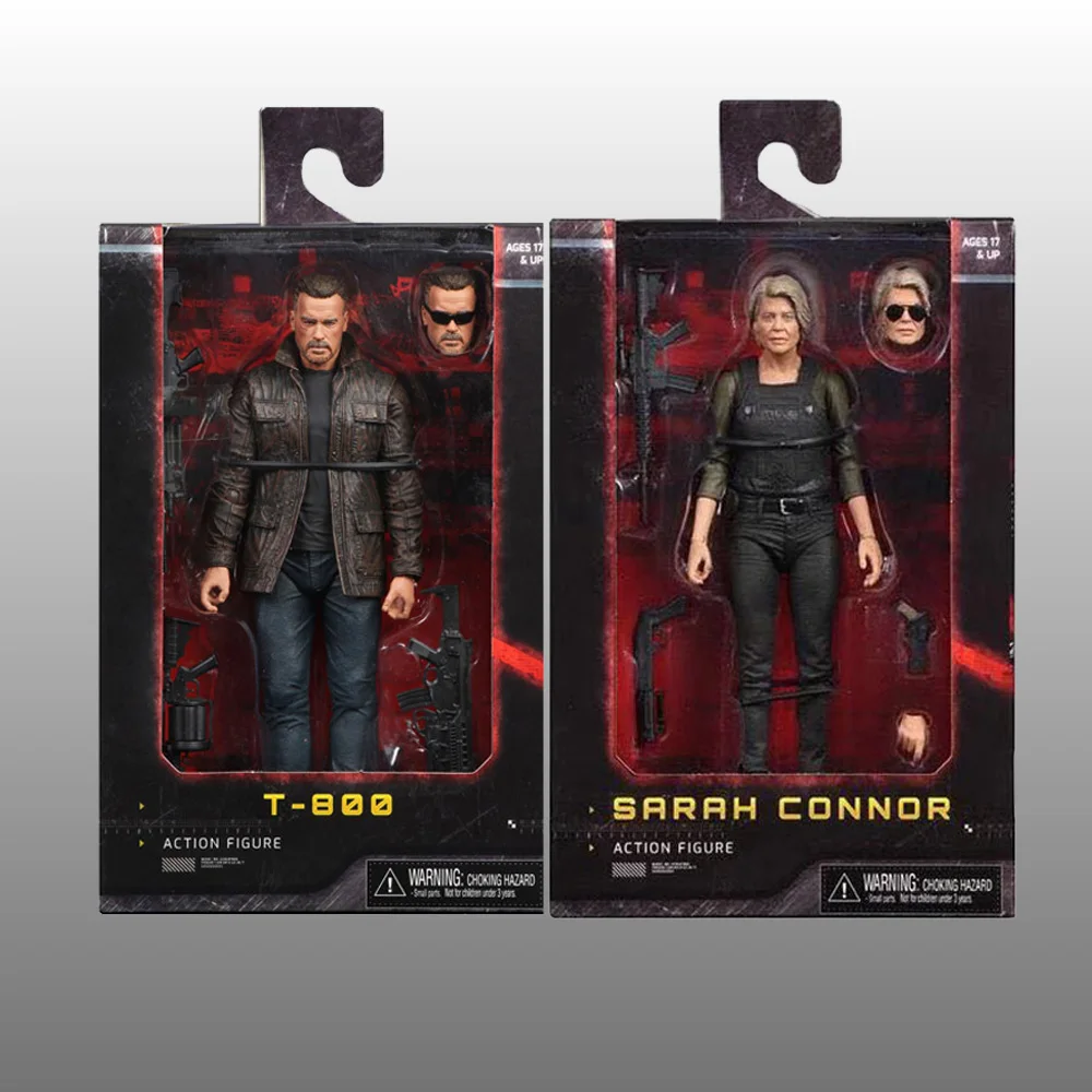 NECA Terminator фигурка Коллекционная модель игрушки в подарок с изображением темной