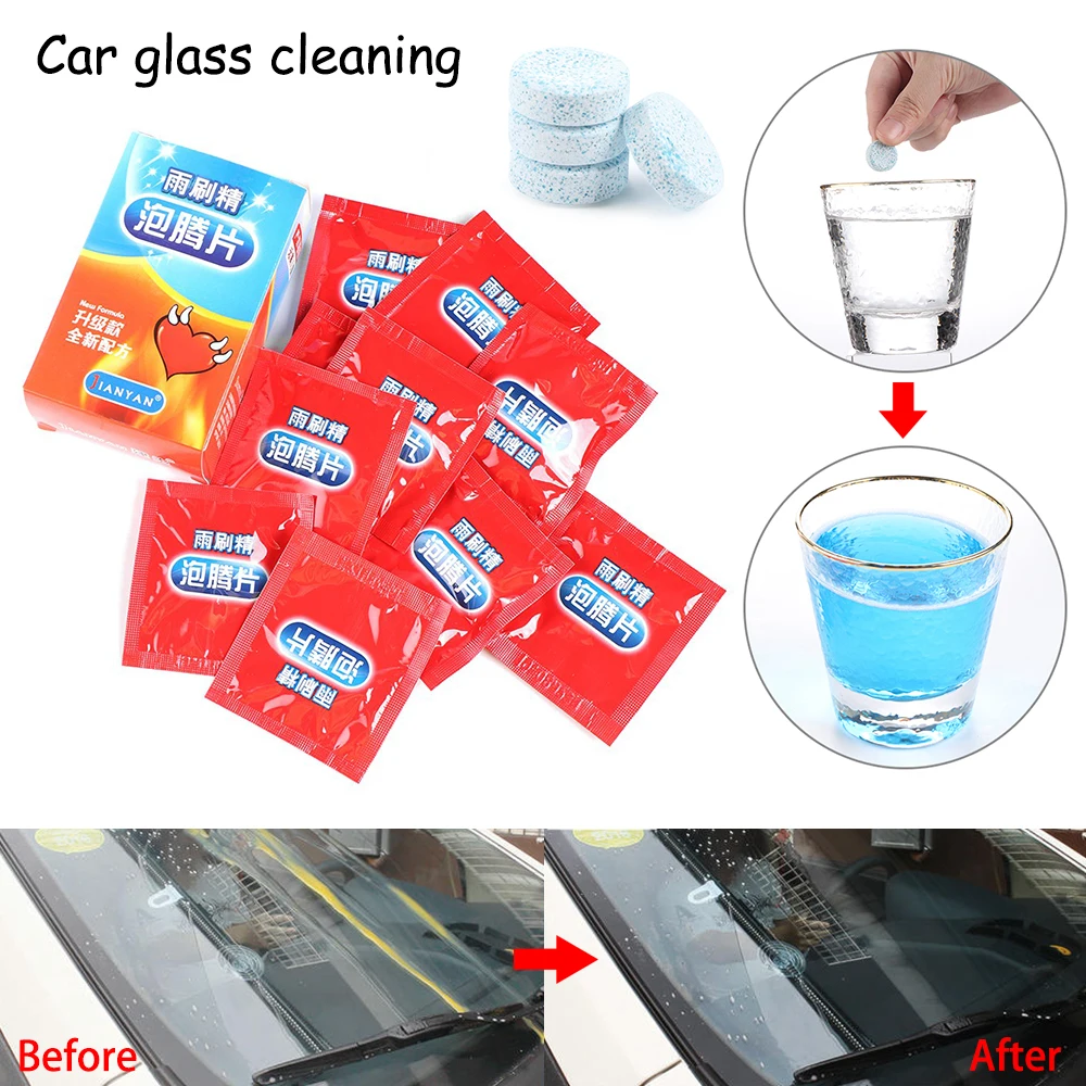 1 шт. автомобильный твердый очиститель для планшетов лобового стекла