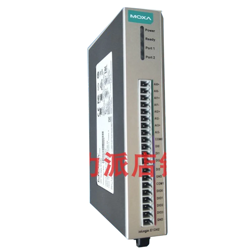 Новое оригинальное точечное фото для MOXA iology E1242-T Daisy-Chain Ethernet переключатель 2 встроенных интерфейса