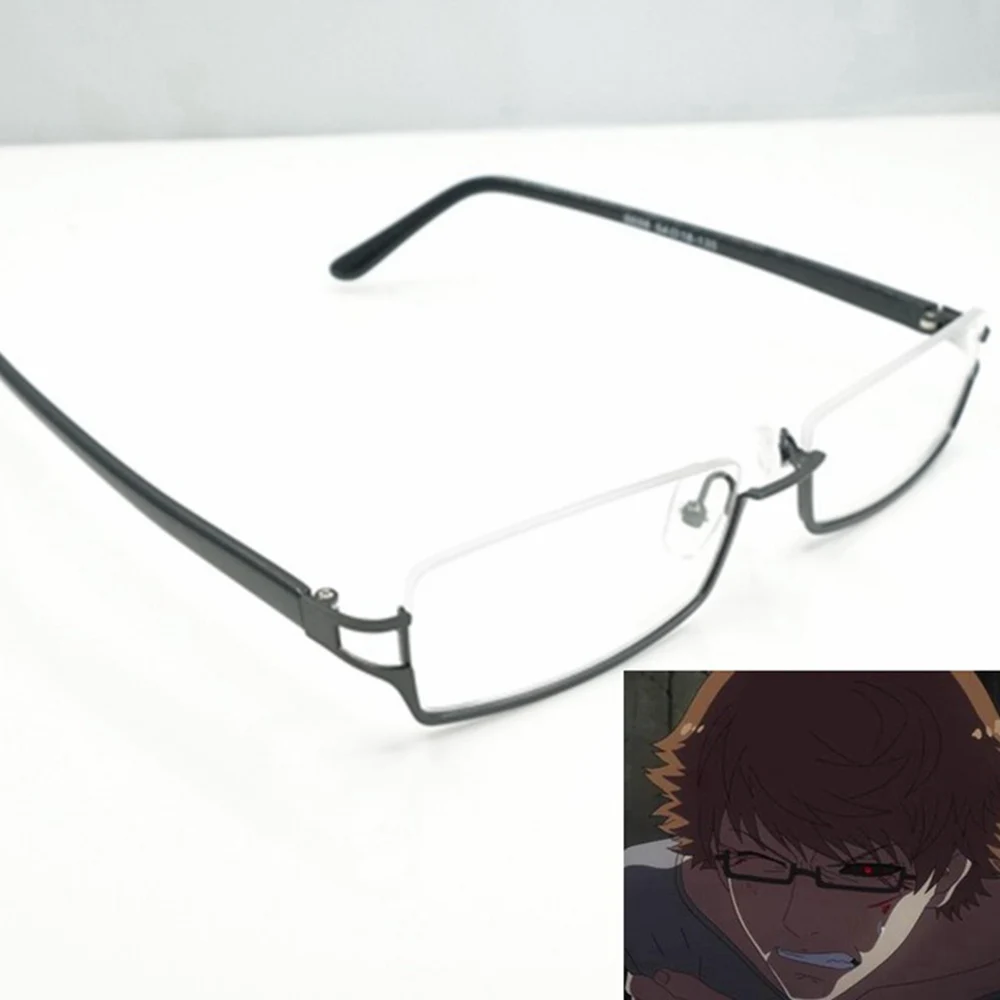 Самые оригинальные Kamishiro Rize/Nishio Nishiki очки в стиле косплей. Полуоправа близорукие