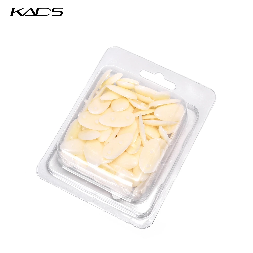 KADS Горячие Продажа 100 ШТ./КОР. Накладные Каплевидной формы Типсы Natural Fake Nail Art