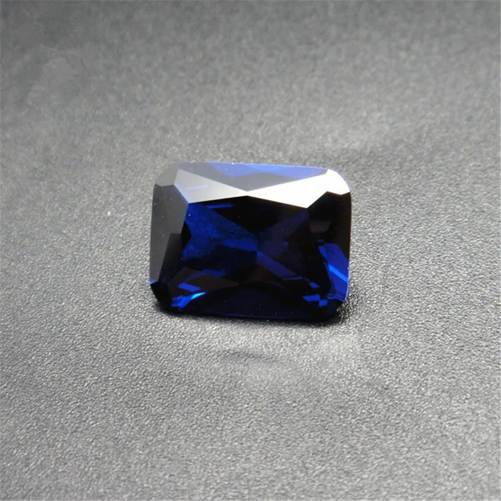 

Brilliant Blue Spinel Rectangle Faceted Gemstone Radiant Cut Blue Spinel Gem Multiple Sizes to Choose GL22