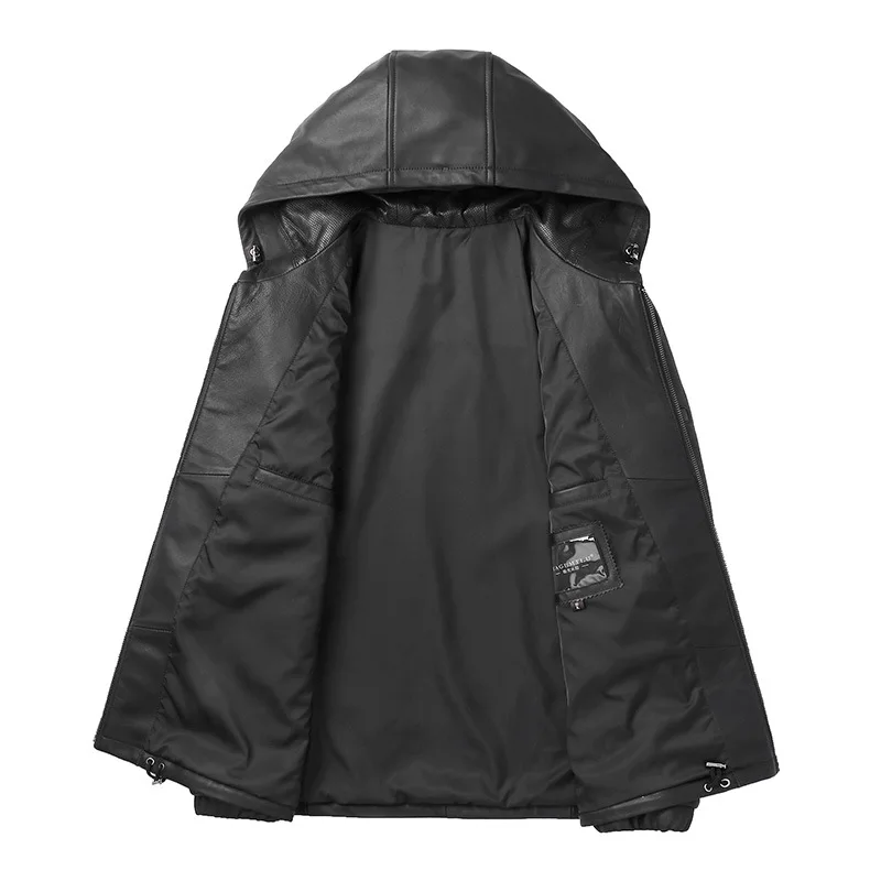 AYUNSUE 2020 новые домашние тапочки из натуральной кожи мужская куртка с капюшоном на